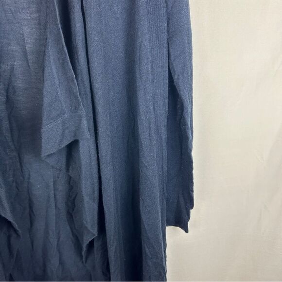 Vince Navy light knit open cardigan size S wool cashmere blend - Picture 3 of 5